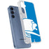 NFL Detroit Lions Retro Logo Galaxy S24 Clear Case